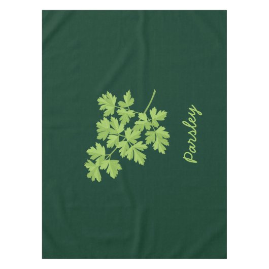 peterselie tafelkleed (Voorkant)