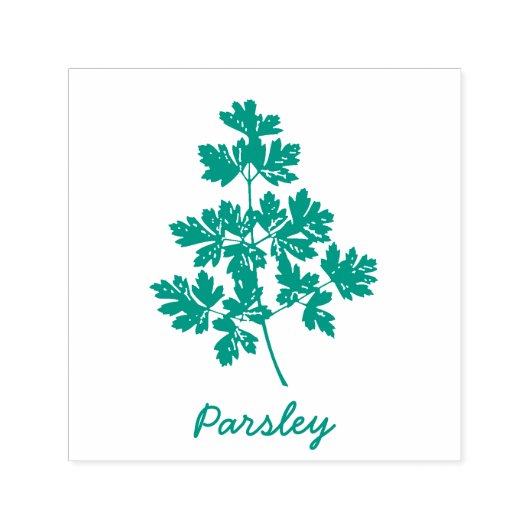 peterselie  zelfinktende stempel (Design)