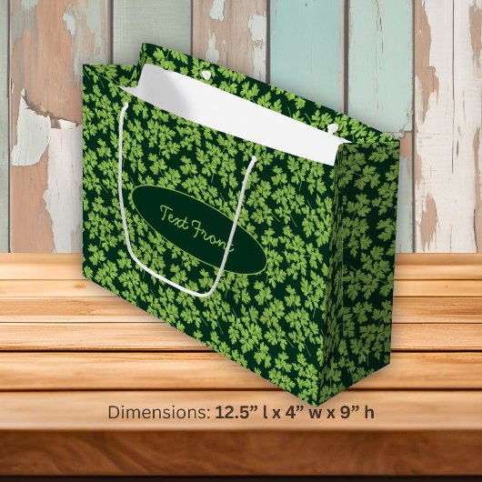 Peterseliepatroon Groot Cadeauzakje