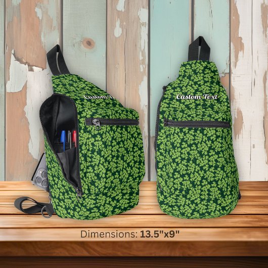 Peterseliepatroon Sling Bag