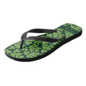 Peterseliepatroon Teenslippers (Schuin)