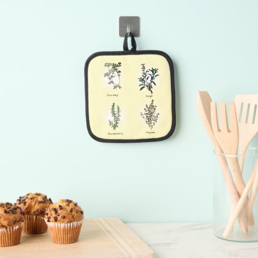 Petersely Sage Rosemary & Thyme Herbs Pannenlap (Insitu(Ophanging))