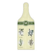 Petersely Sage Rosemary & Thyme Herbs Snijplank (Voorkant)
