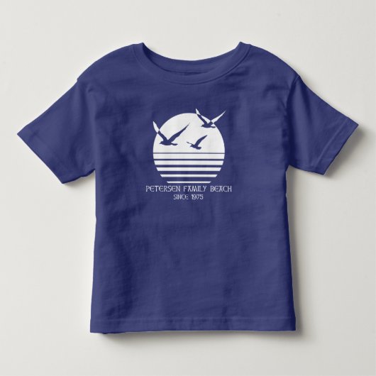 Petersen Family Beach Toddler TShirt (Voorkant)