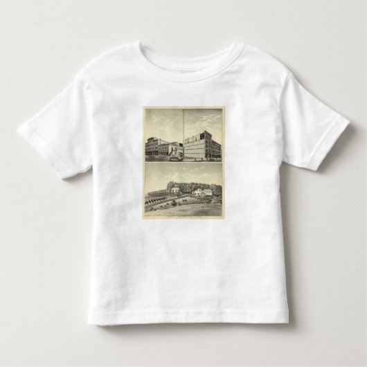 Petersen residentie, Dewey en Stone, Nebraska Kinder Shirts (Voorkant)