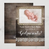 Peterskaart voor peetouders voorstel kaart (Voorkant / Achterkant)