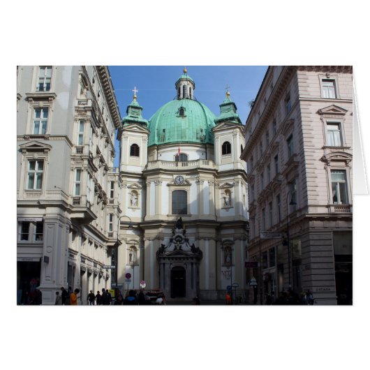 Peterskirche Wien Österreich (Voorkant Horizontaal)