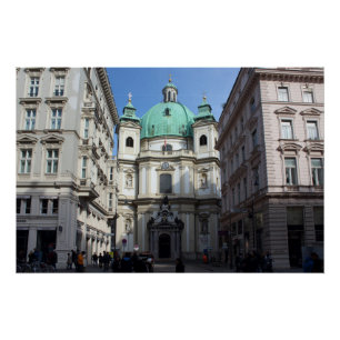 Peterskirche Wien Österreich Perfect Poster