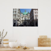 Peterskirche Wien Österreich Poster (Keuken)