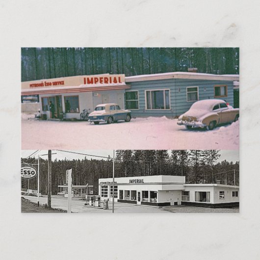 Peterson Family History Briefkaart (Voorkant)