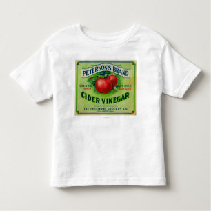 Peterson's etiket van cider-azijn kinder shirts