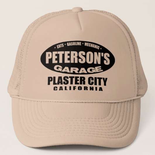 Peterson's Garage - Plaster City Trucker Pet (Voorkant)