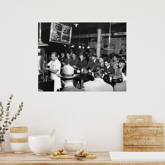 Pete's Bar: 1950 Poster (Keuken)