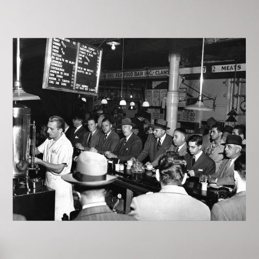 Pete's Bar: 1950 Poster (Voorkant)