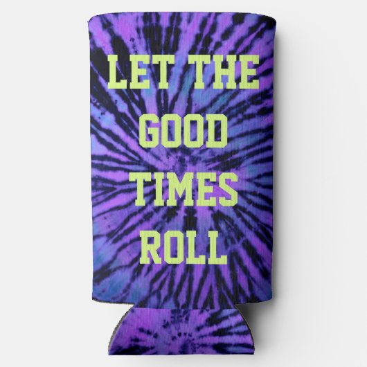 Pete's 'Let the Good Times Roll' Slim Koozie (Achterkant)