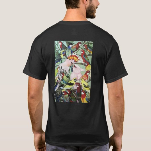 Pete's Parrots - Natives Edition T-shirt (Achterkant)