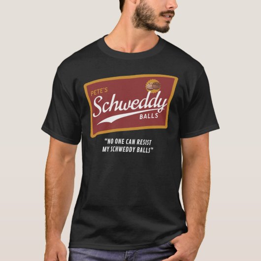 Pete's Schweddy Balls Essential T-shirt (Voorkant)