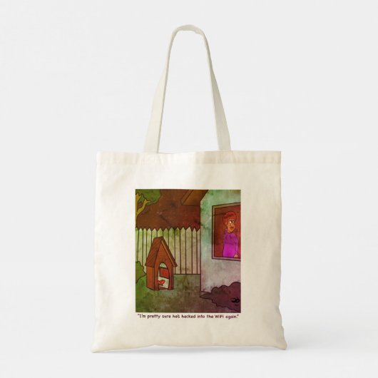 Petflix Tote Bag (Achterkant)