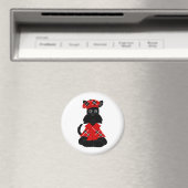 PeticularFashions.com Scottie Magneet (Insitu (Vaatwasser))