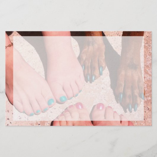 Peticure - Pedicure Spa Day Briefpapier (Voorkant)