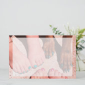 Peticure - Pedicure Spa Day Briefpapier (Staand voorkant)