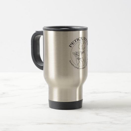 Petiquette Travel Mug Reisbeker (Voorkant links)