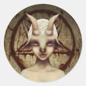 PETIT BAPHOMET STICKER (Voorkant)