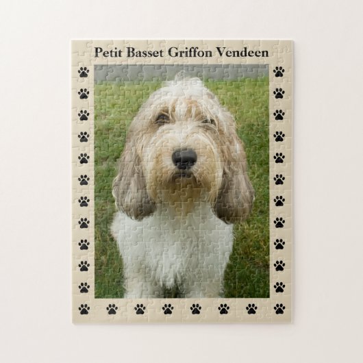Petit Basset Griffon Vendeen Foto Legpuzzel (Verticaal)