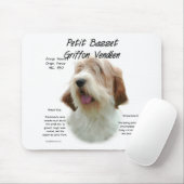 Petit Basset Griffon Vendeen History Design Muismat (Met muis)