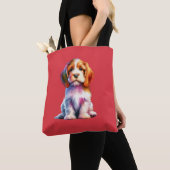 Petit Basset Griffon Vendeen Hond Tote Bag (Dichtbij)