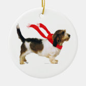 Petit Basset Griffon Vendeen Keramisch Ornament (Voorkant)