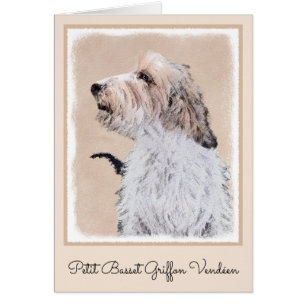 Petit Basset Griffon Vendéen Painting - Dog Art