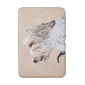 Petit Basset Griffon Vendéen Painting - Dog Art Badmat (Voorkant Verticaal)