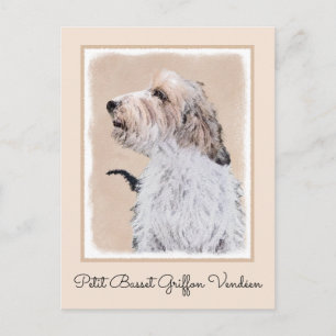 Petit Basset Griffon Vendéen Painting - Dog Art Briefkaart