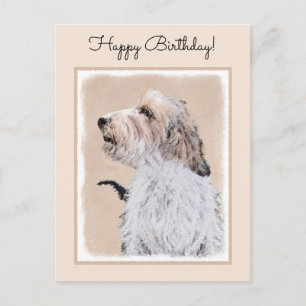 Petit Basset Griffon Vendéen Painting - Dog Art Briefkaart