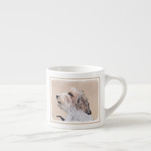 Petit Basset Griffon Vendéen Painting - Dog Art Espresso Kop
