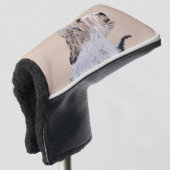 Petit Basset Griffon Vendéen Painting - Dog Art Golfheadcover (3/4 voorkant)