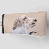 Petit Basset Griffon Vendéen Painting - Dog Art Golfheadcover (Voorkant)