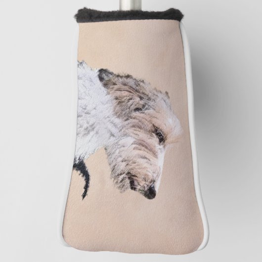 Petit Basset Griffon Vendéen Painting - Dog Art Golfheadcover (Draai 90)