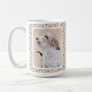 Petit Basset Griffon Vendéen Painting - Dog Art Koffiemok