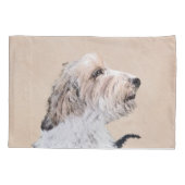Petit Basset Griffon Vendéen Painting - Dog Art Kussensloop (Achterkant)