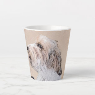 Petit Basset Griffon Vendéen Painting - Dog Art Latte Mok