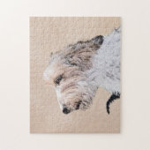 Petit Basset Griffon Vendéen Painting - Dog Art Legpuzzel (Verticaal)