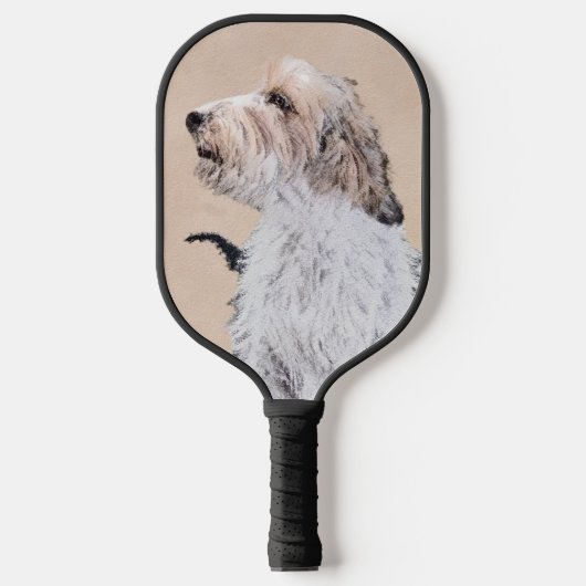 Petit Basset Griffon Vendéen Painting - Dog Art Pickleball Paddle (Voorkant)