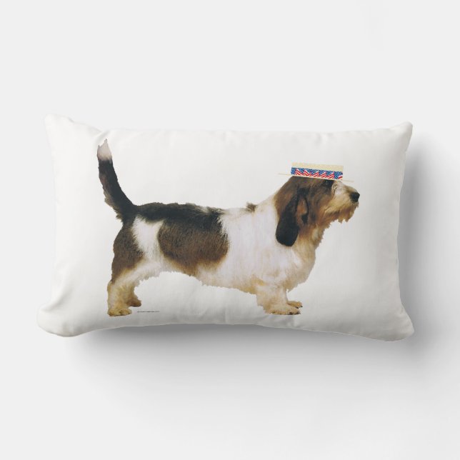 Petit Basset Griffon Vendéen Parmantig Kussen (Voorkant)