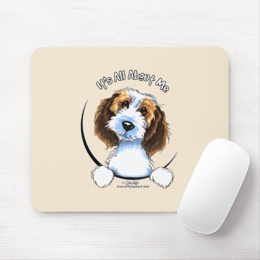 Petit Basset Griffon Vendeen PBGV IAAM Muismat (Met muis)