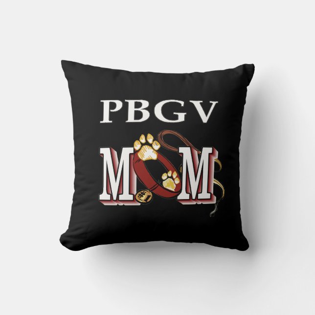 Petit Basset Griffon Vendeen PBGV Mam Kussen (Voorkant)