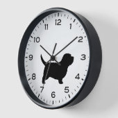 Petit Basset Griffon Vendeen PBGV Silhouette (Hoek)