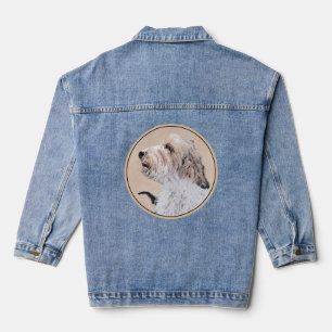 Petit Basset Griffon Vendéen Schilderij - Honden K Denim Jacket
