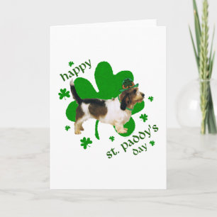 Petit Basset Griffon Vendeen St Paddy Kaart
